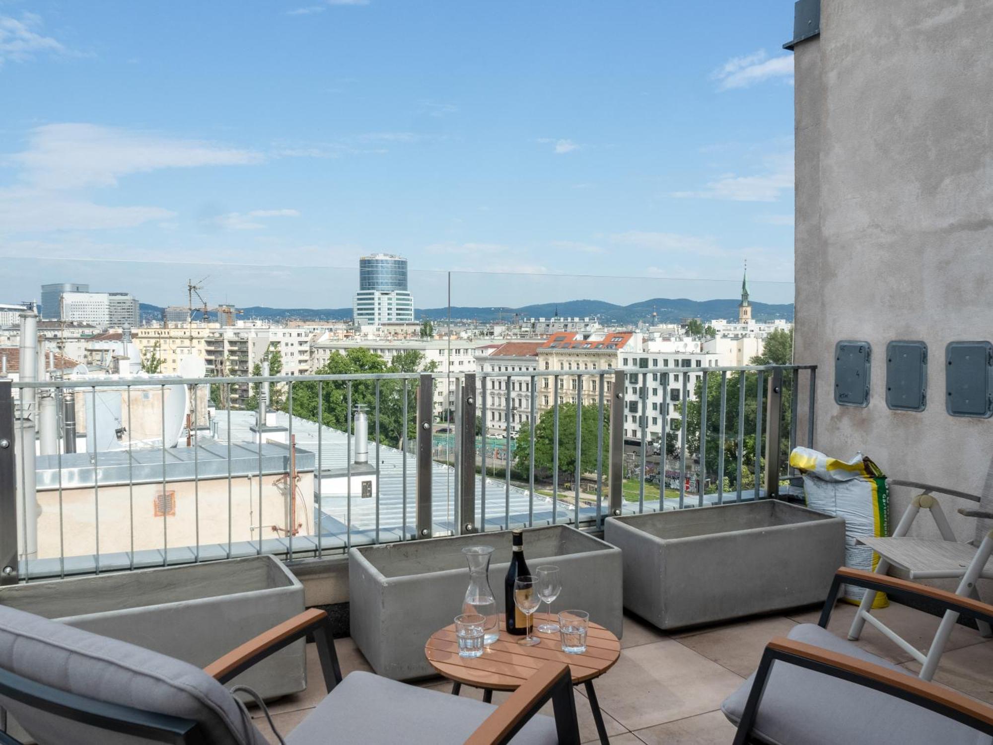 Апартаменти 360 View Loft 3 Відень Екстер'єр фото